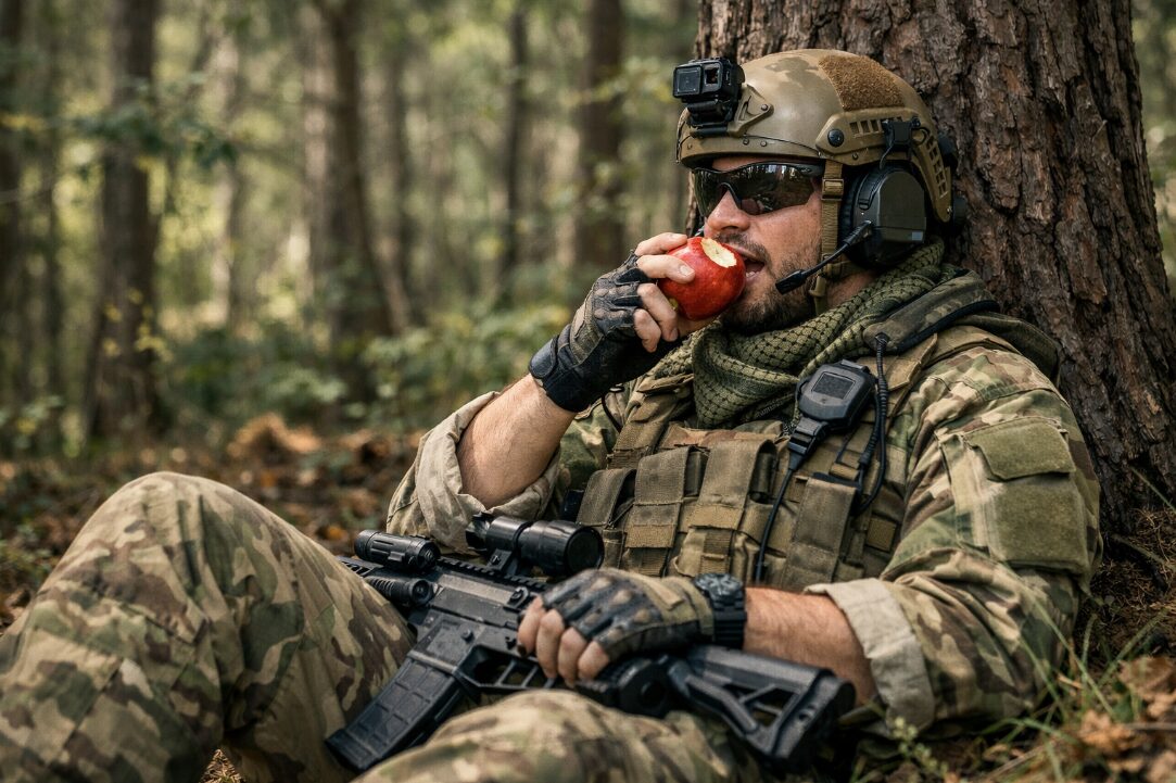 перекус во время страйкбола