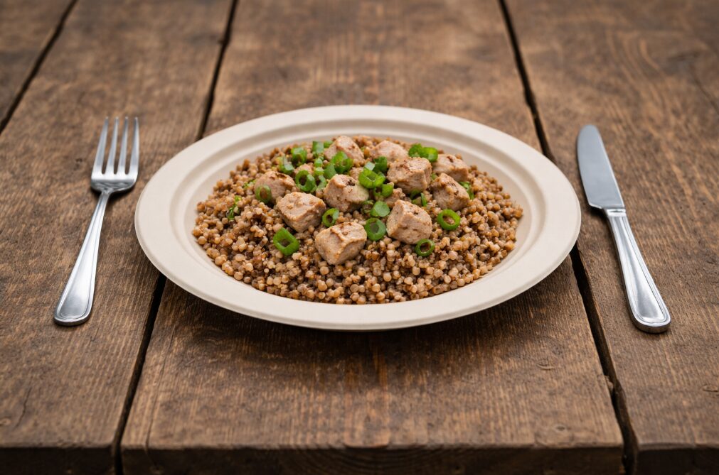 гречка с мясом