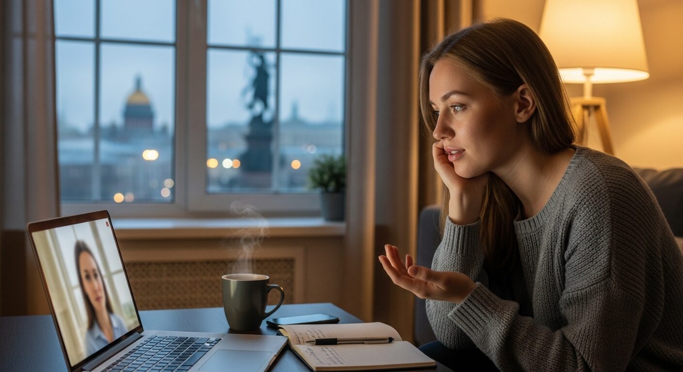 Онлайн-консультация психолога открывает двери к внутреннему спокойствию