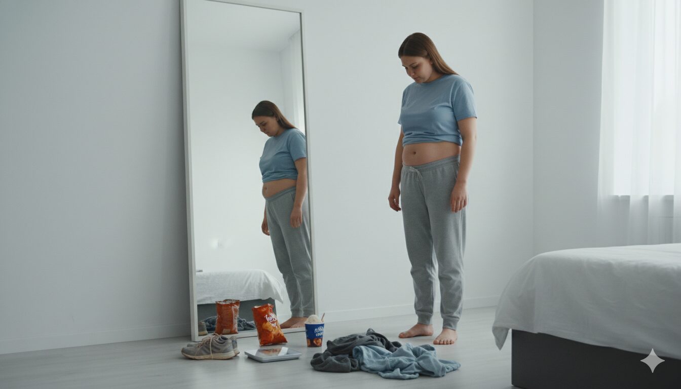 поправилась после похудения