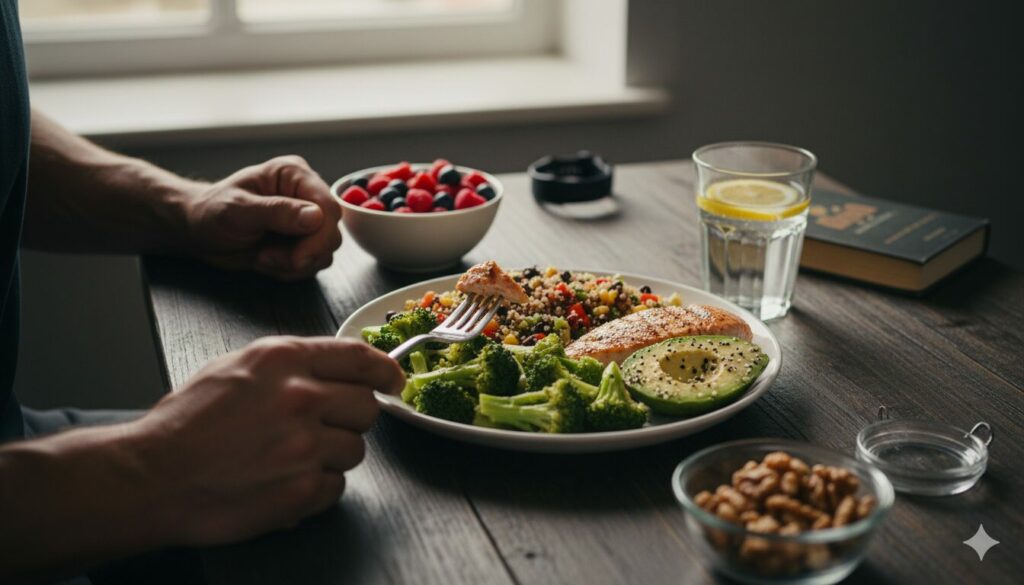 Режим питания для похудения у мужчин: как выстроить рацион, который реально работает