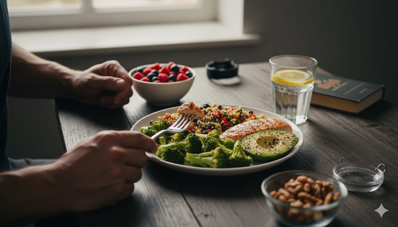 режим питания для похудения мужчин