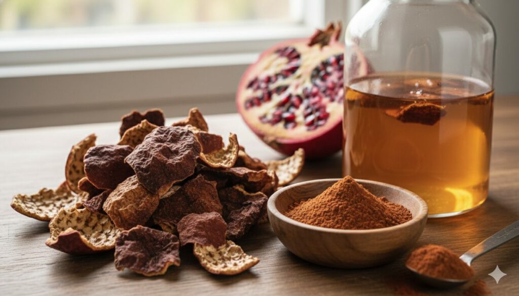 Кожура граната для похудения: польза, рецепты и честный взгляд на науку