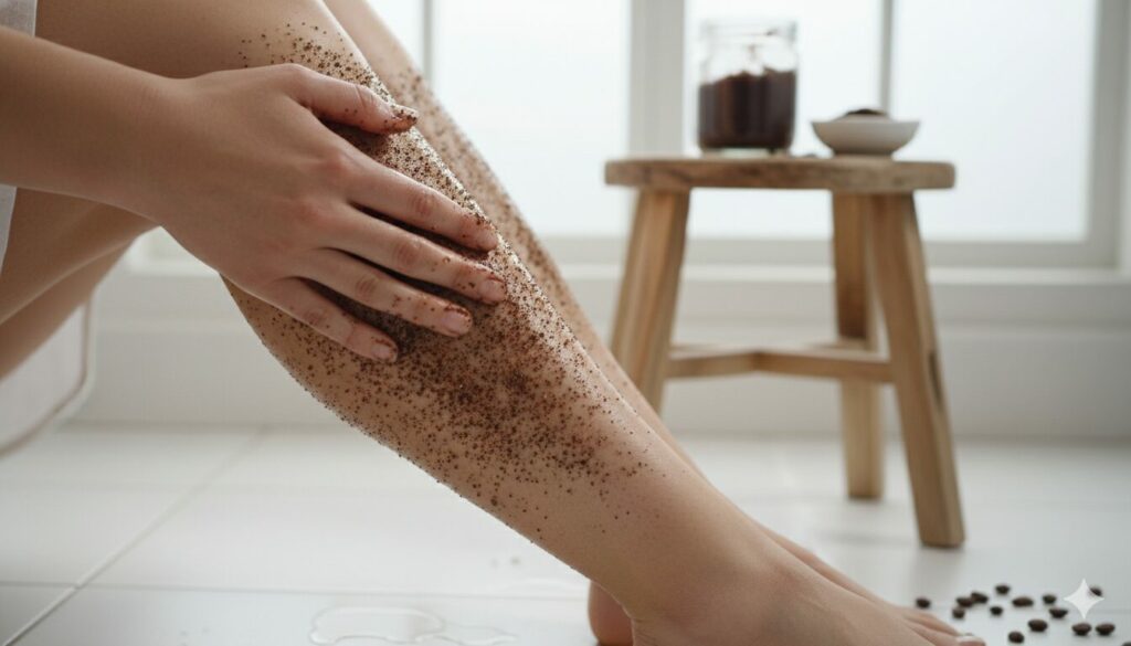 Кофейный скраб для ног: как он работает, 7 рецептов и честный ответ — похудеете ли вы на самом деле