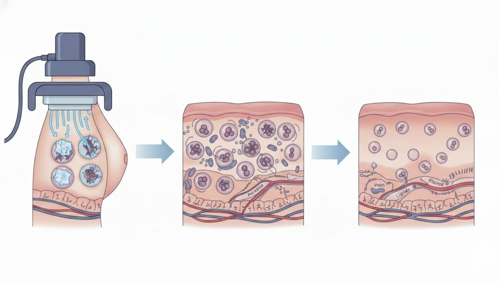 Что происходит с жиром после криолиполиза: биохимия, сроки и реальные цифры