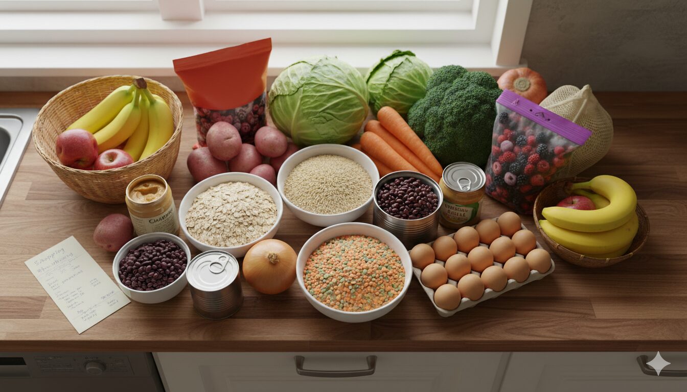 Дешёвая и полезная еда: 20 продуктов, меню на неделю и лайфхаки по экономии в 2026 году