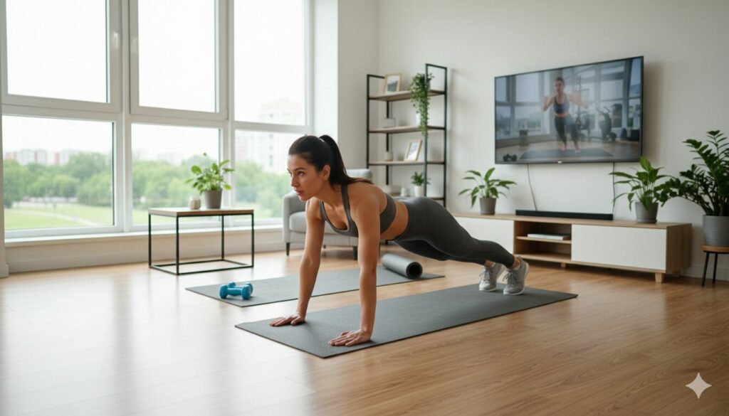 Домашние тренировки для похудения: полное руководство — с чего начать, что делать и как не бросить