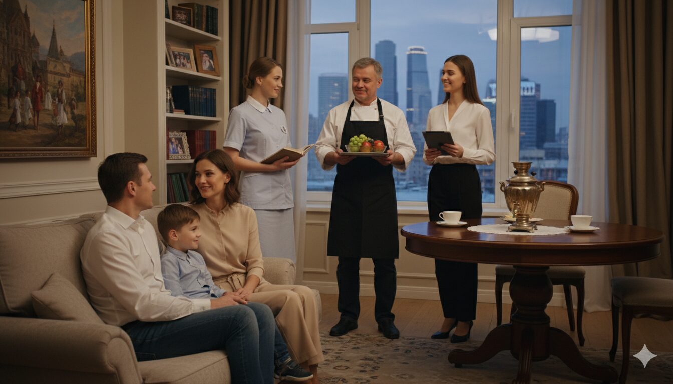 выбор домашнего персонала для семьи