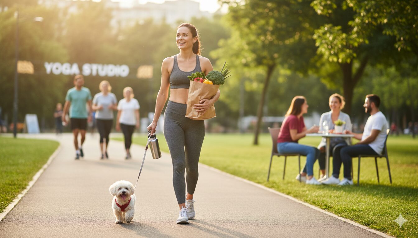 девушка похудела