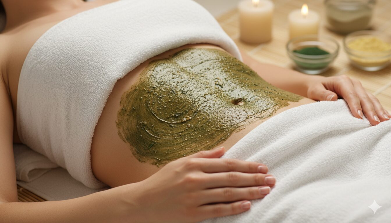 маска для похудения живота