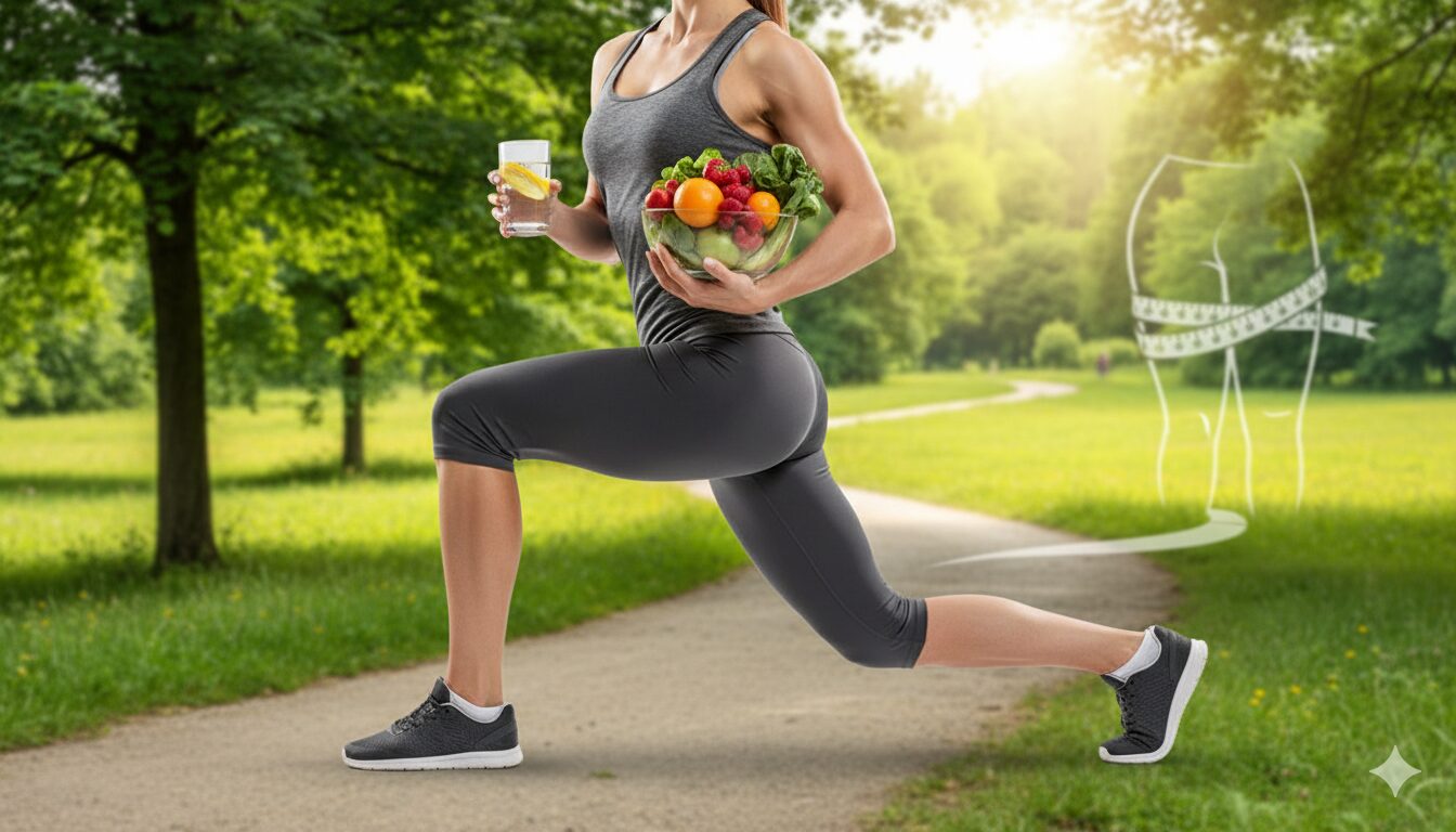 на диете для похудения в ногах и бедрах