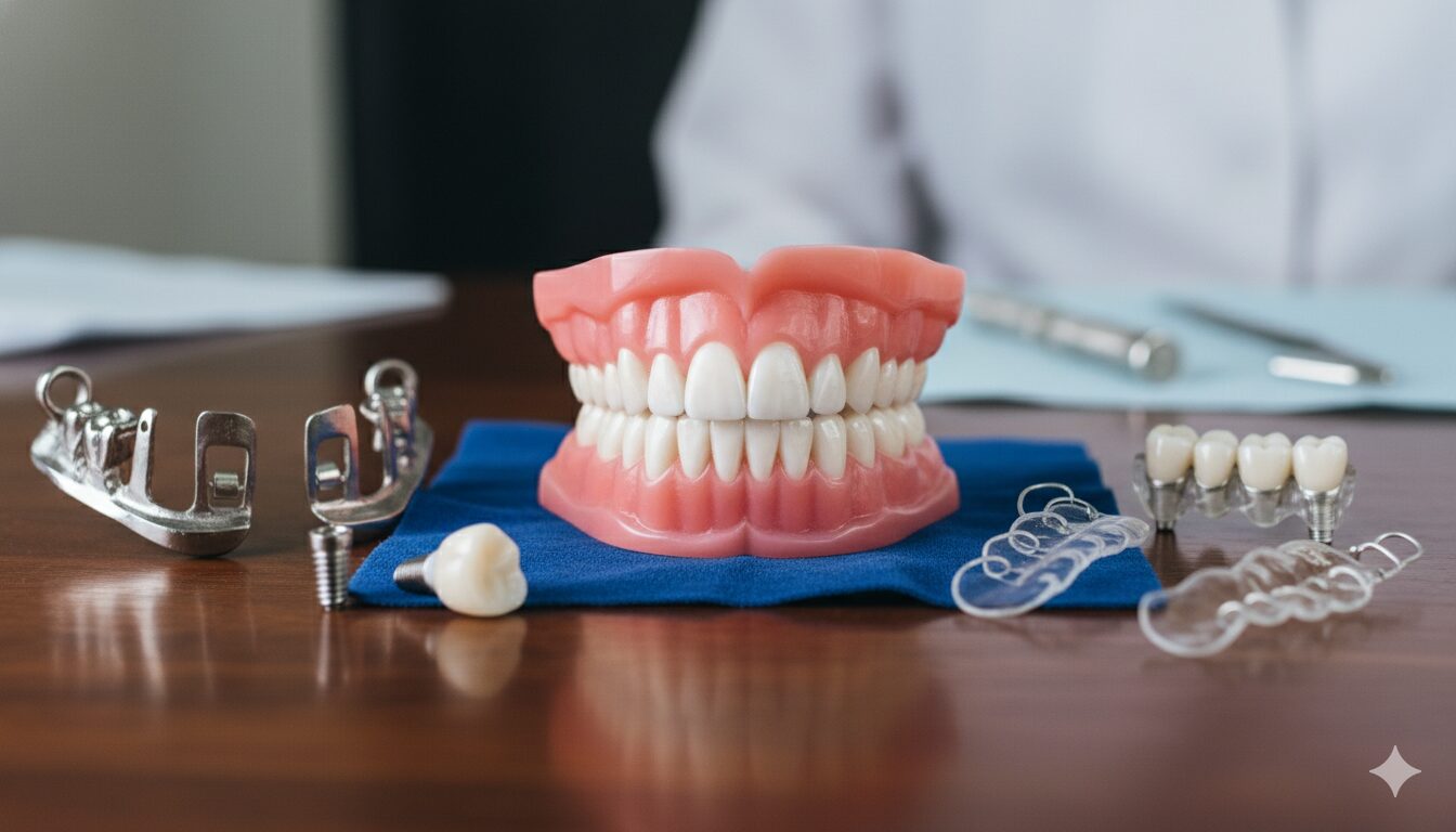 протезирование зубов