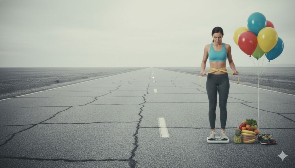 Плато в похудении: почему вес встал на месте и как сдвинуть его с мёртвой точки