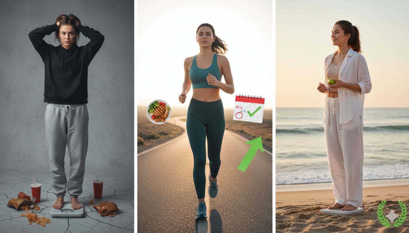 стадии похудения тела