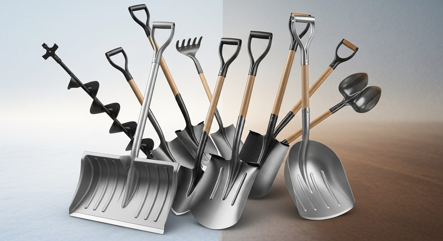 Одна лопата на все случаи не работает: как выбрать идеальную лопату для снега, земли и стройки