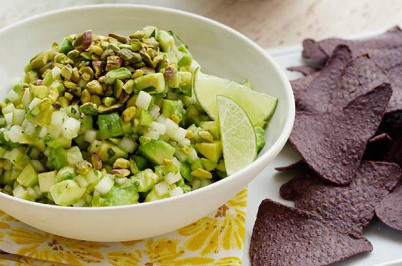 Гуакамоле с грушей и фисташками ПП рецепт на Похудейкина