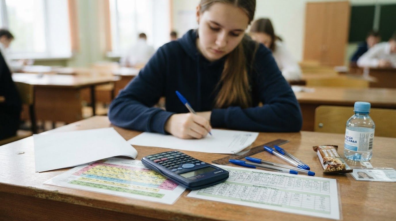 что можно брать на ОГЭ по химии